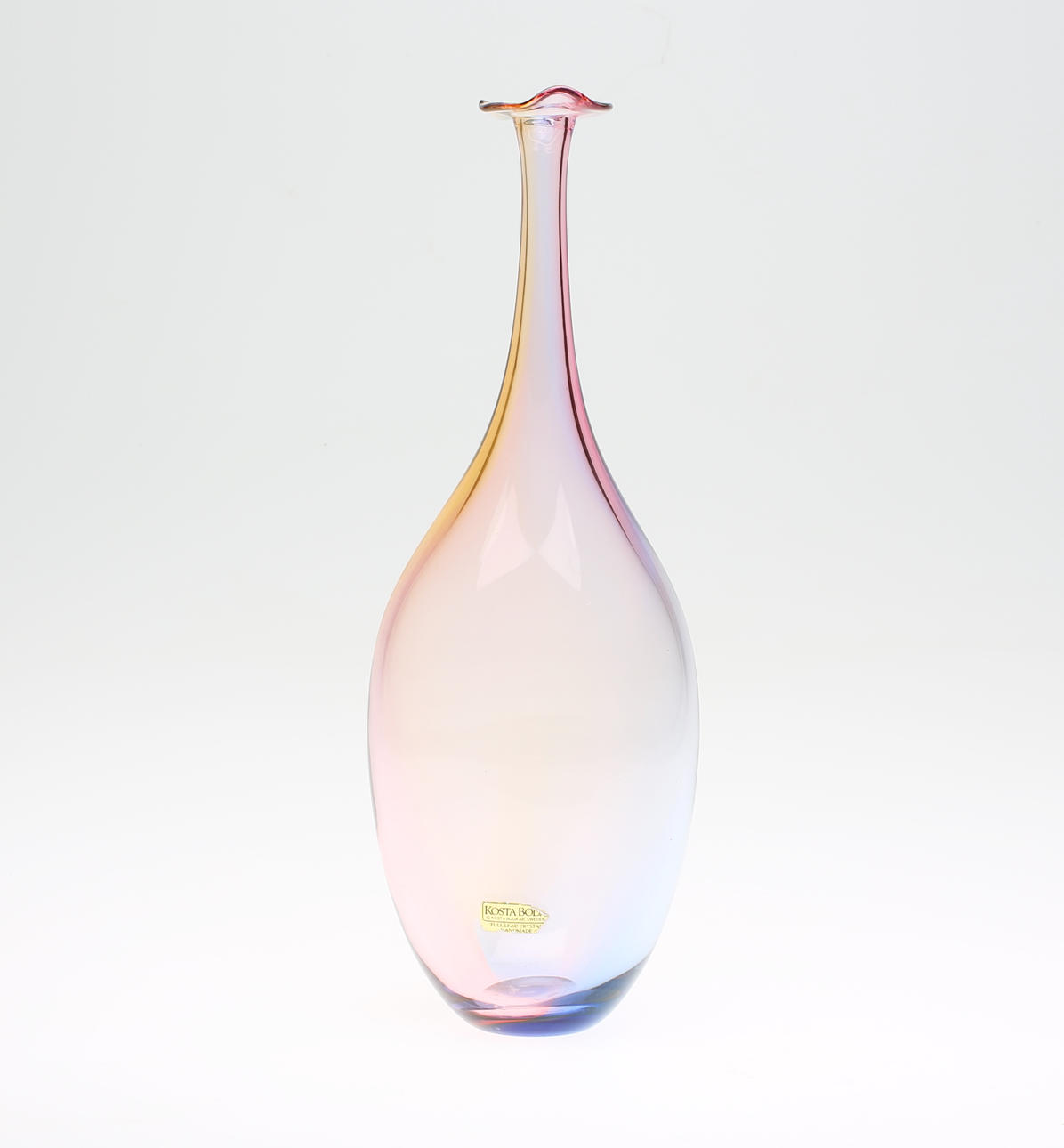 KJELL ENGMAN. Flaska, konstglas.