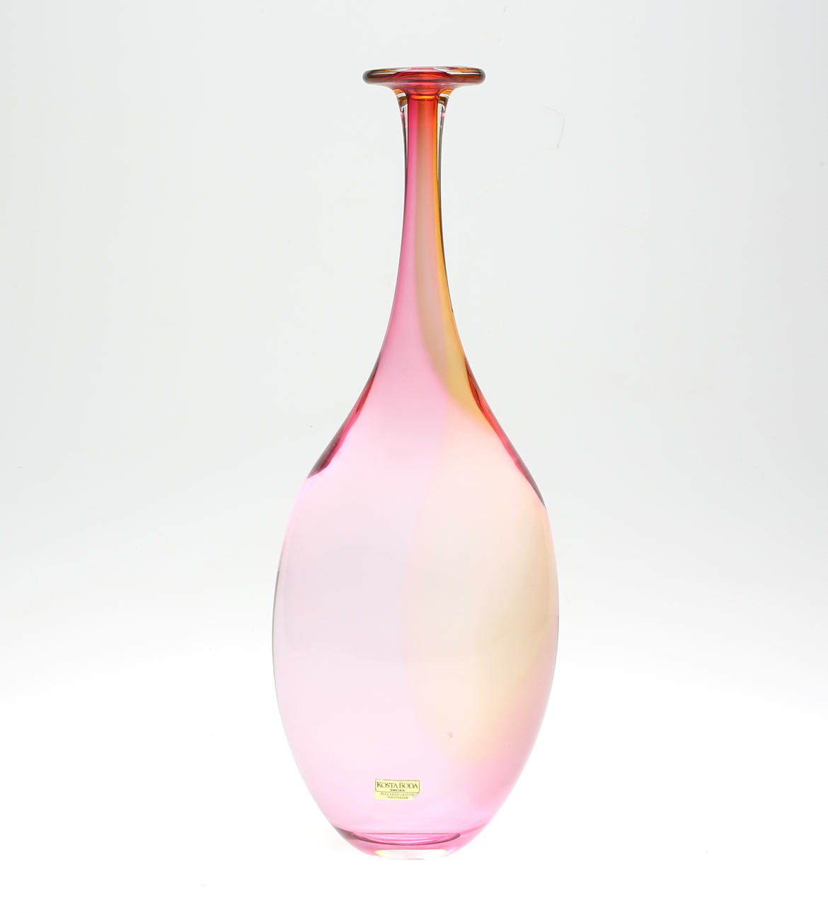 KJELL ENGMAN. Flaska, konstglas.