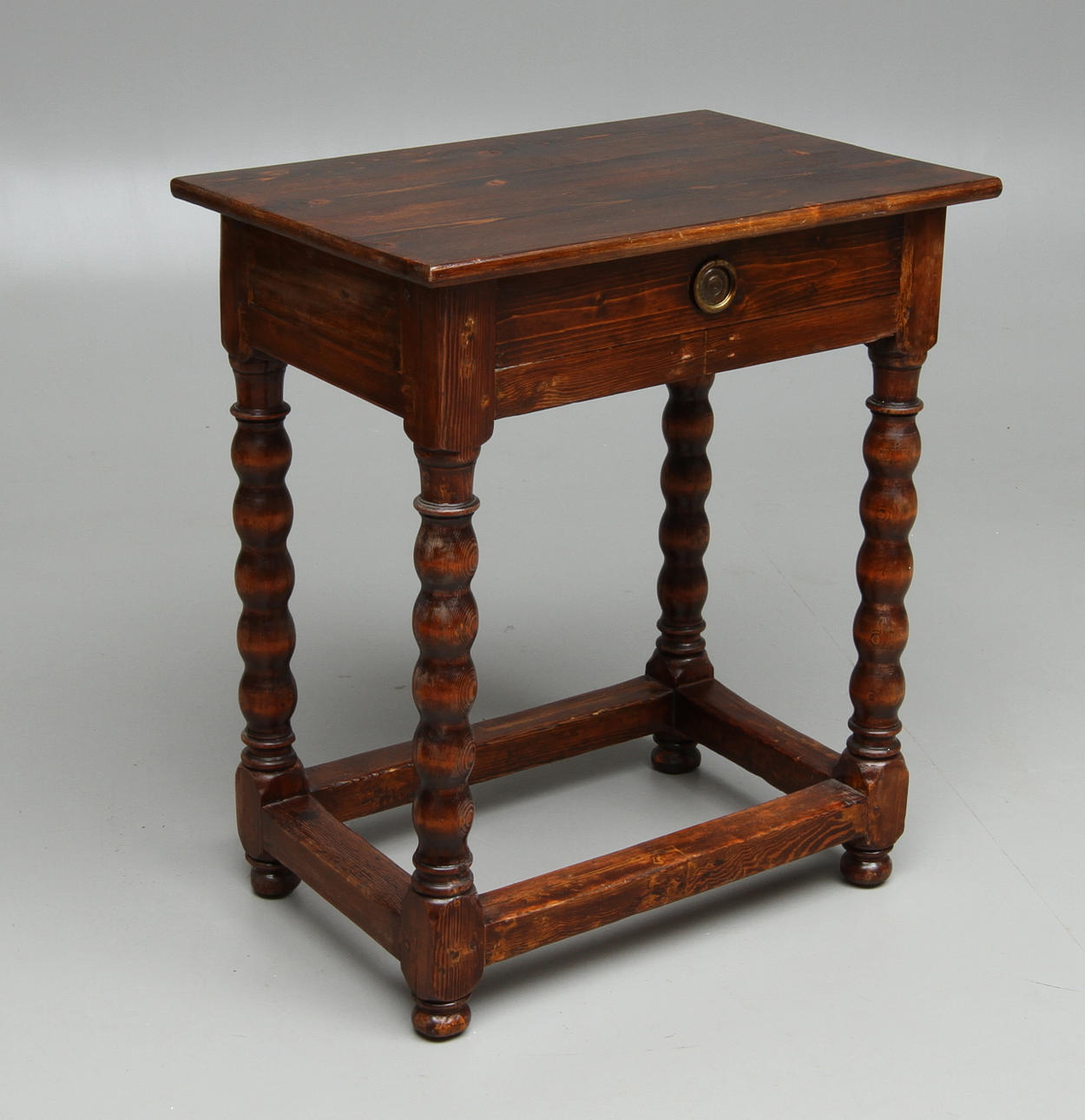 BORD MED LÅDA, barockstil, 1800-tal.