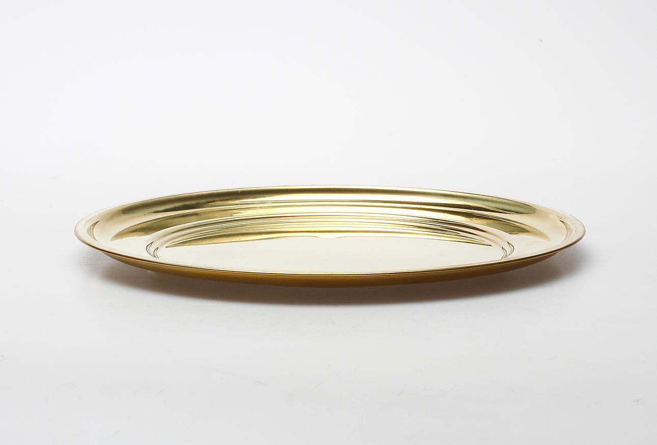 KUVERTTALLRIKAR, 6 st, mässing, Breger design, 1900-tal.