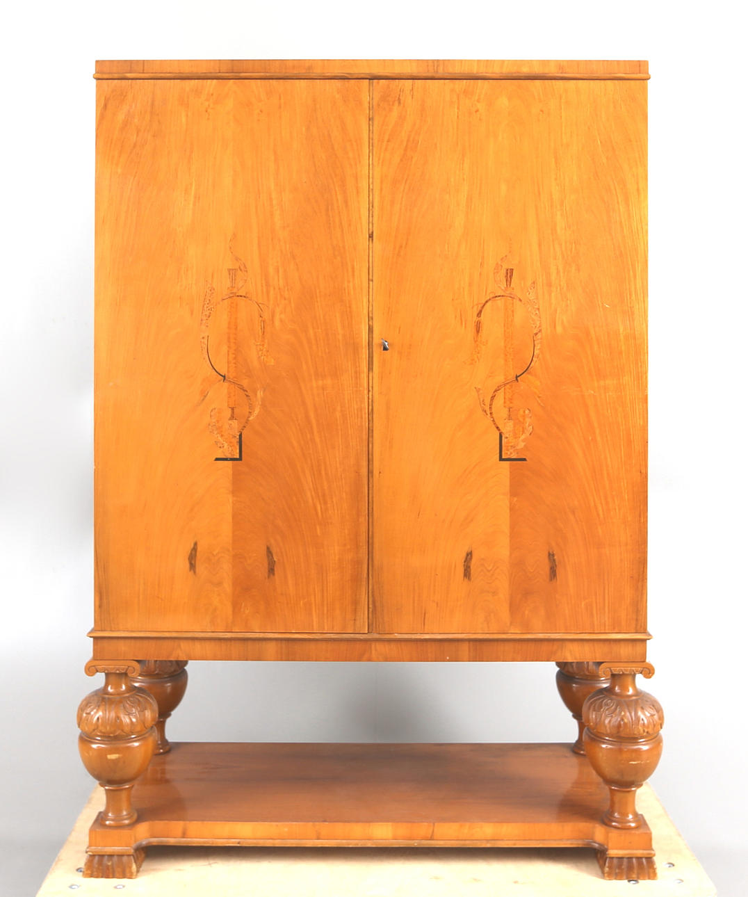 SKÅP, Art Deco, 1910/20-tal, Möjligen Reimes möbler Mjölby.