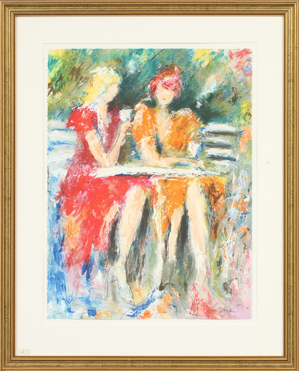 KARL ERIK HÖGLUND. Litografi, signerad och numrerad 40/290.