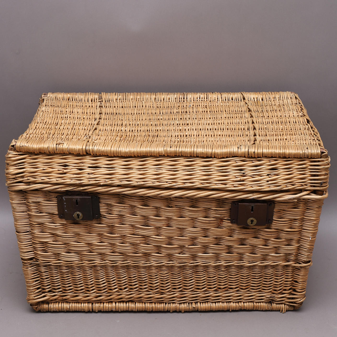 KORB / SARG, Rattan, erste Hälfte des 20. Jahrhunderts.