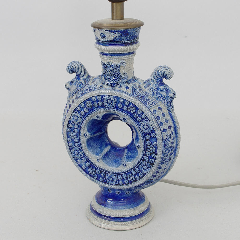 BORDSLAMPA, keramik, Tyskland.