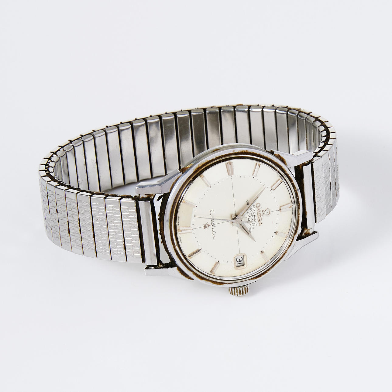 OMEGA, Constellation, acero, hacia 1963.
