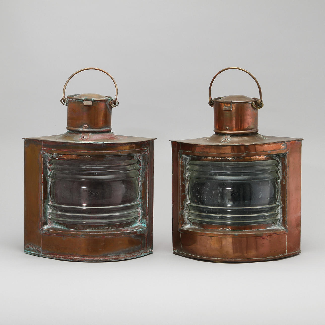 LANTERNOR, 2 st, höjd ca 42 cm.