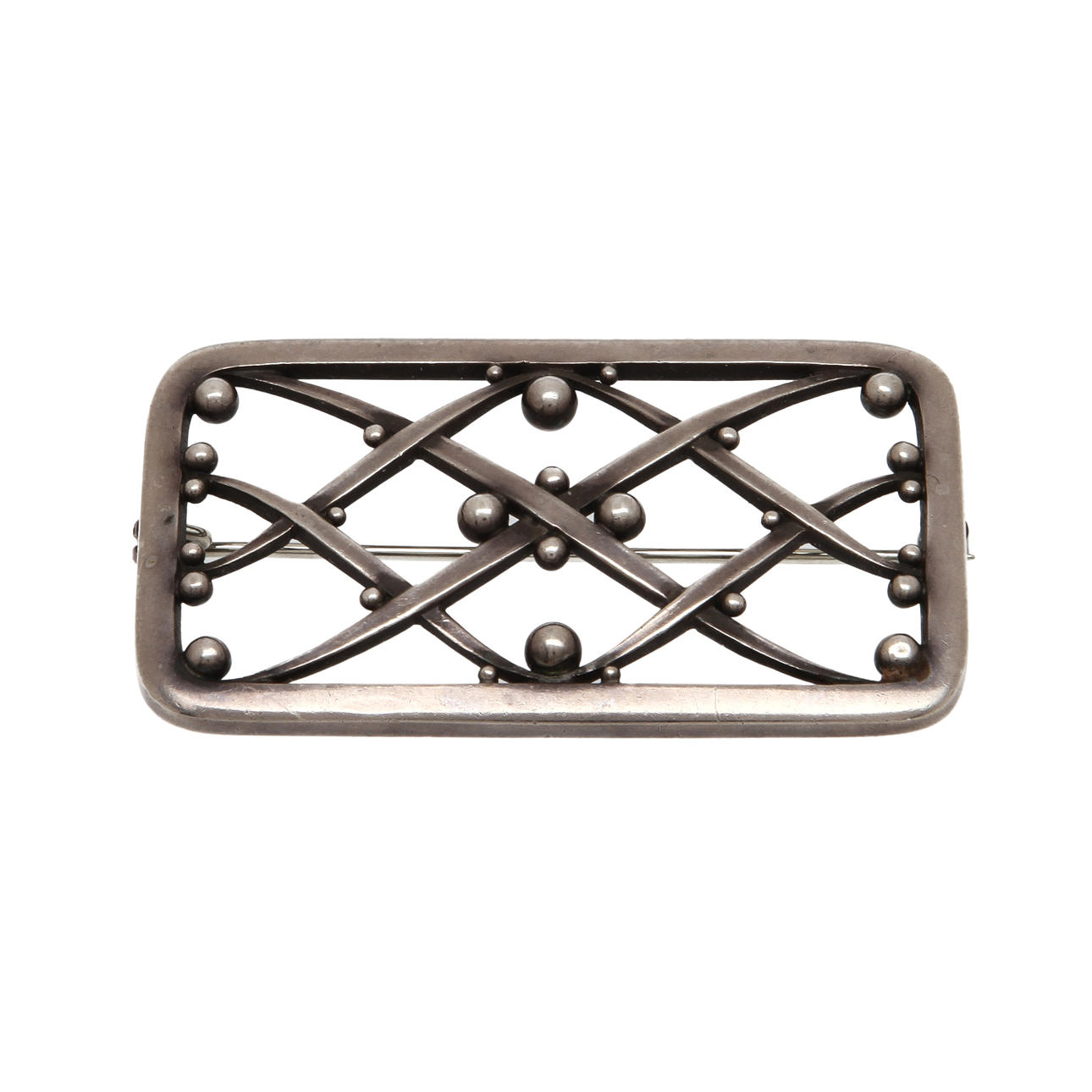 BROSCH, sterlingsilver. Georg Jensen, designnr 266.