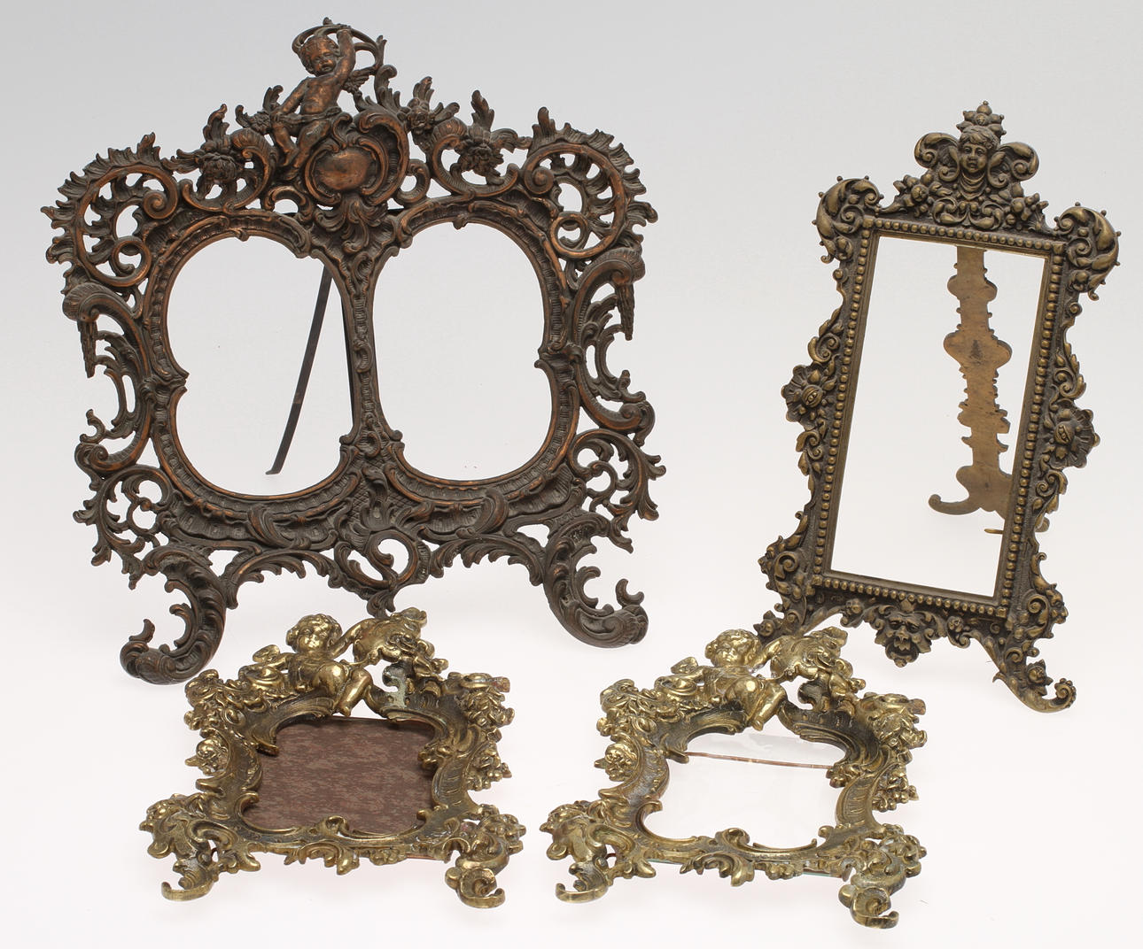 FOTORAMAR, 4 st, nyrokoko, 18/1900-tal.