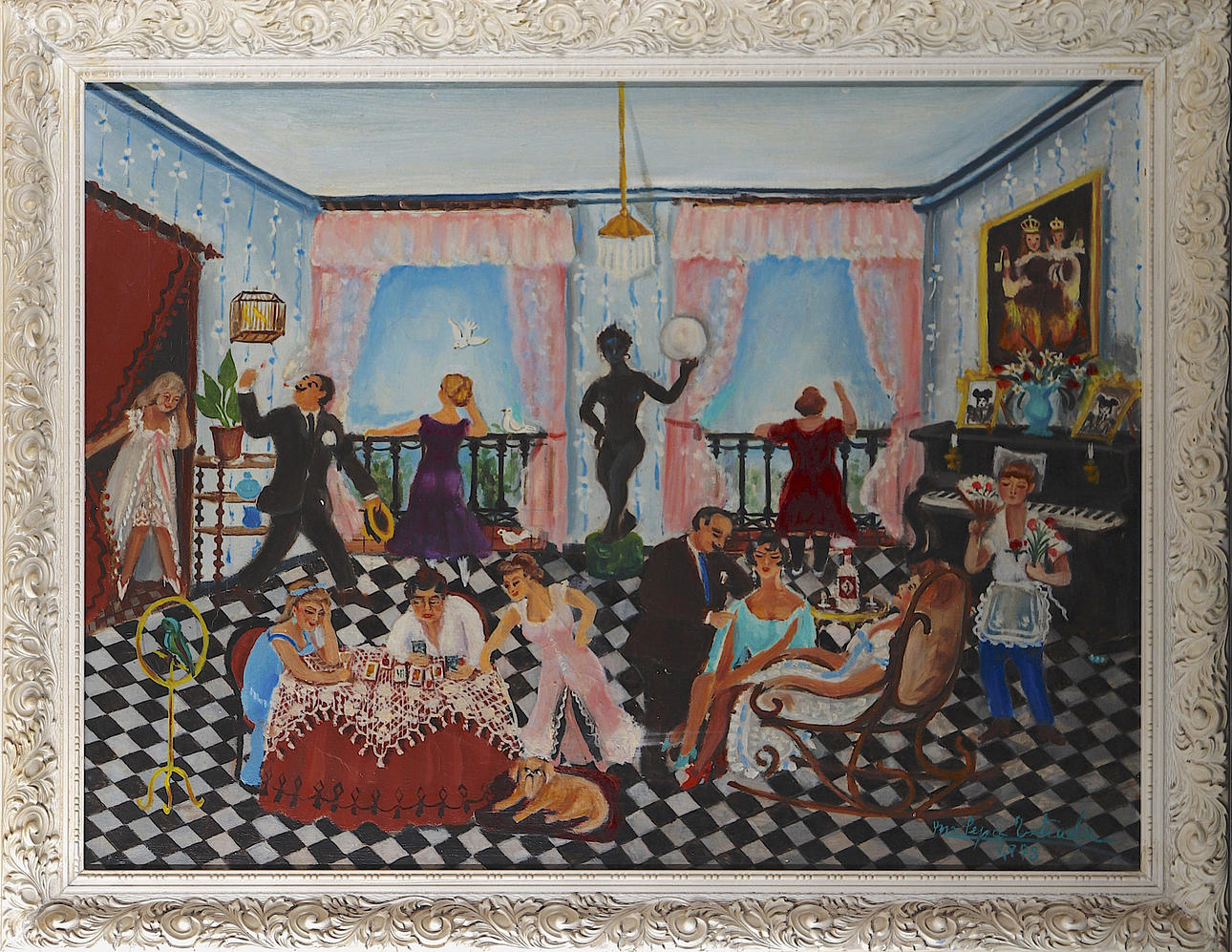 MARÍA PEPA ESTRADA. Interior.