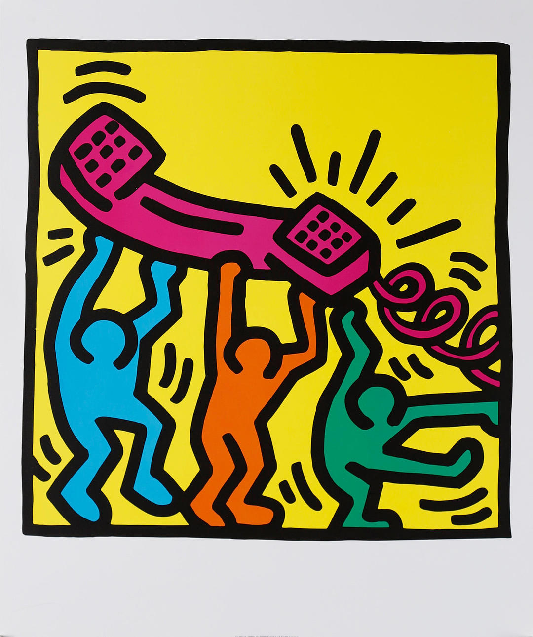 KEITH HARING. SEGÚN. Sin título.