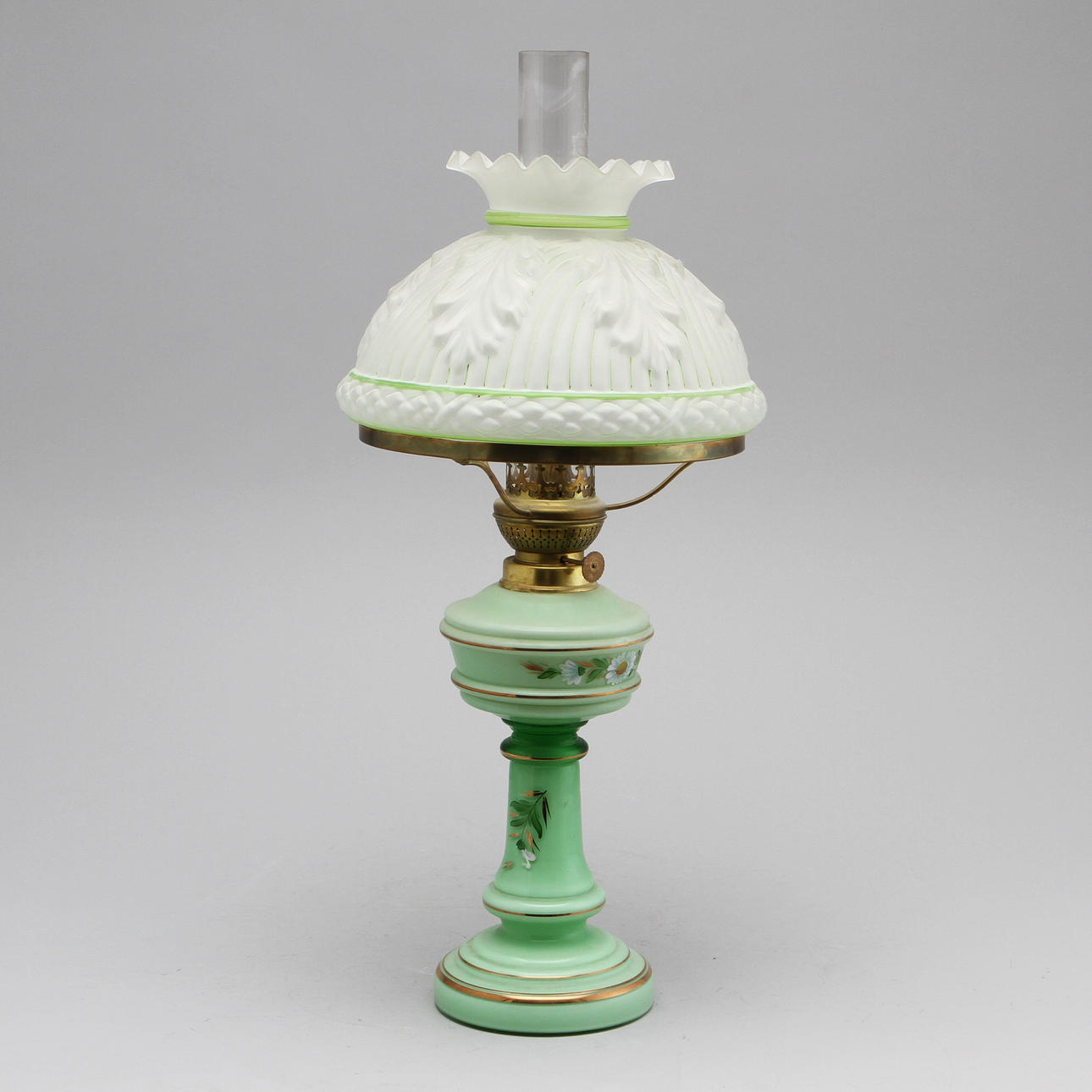 BORDSFOTOGENLAMPA, glas, 1800-talets slut.