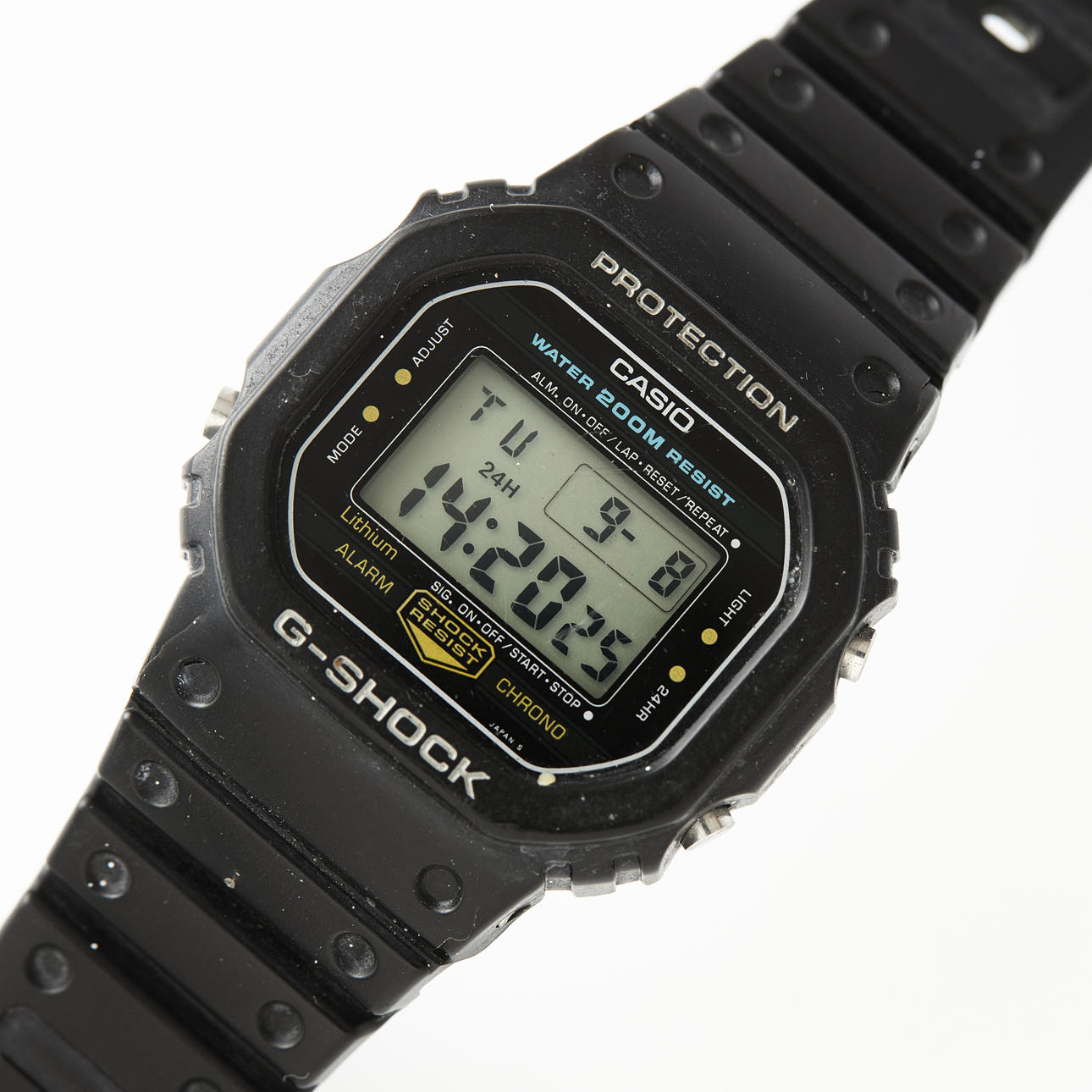 CASIO, wristwatch, G-Shock, "Hero", circa 1984.