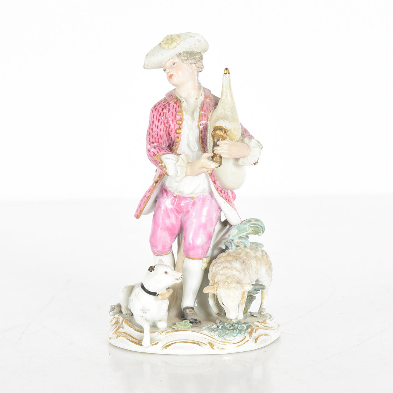 MEISSEN, figur efter Kändler 1800-tallet.