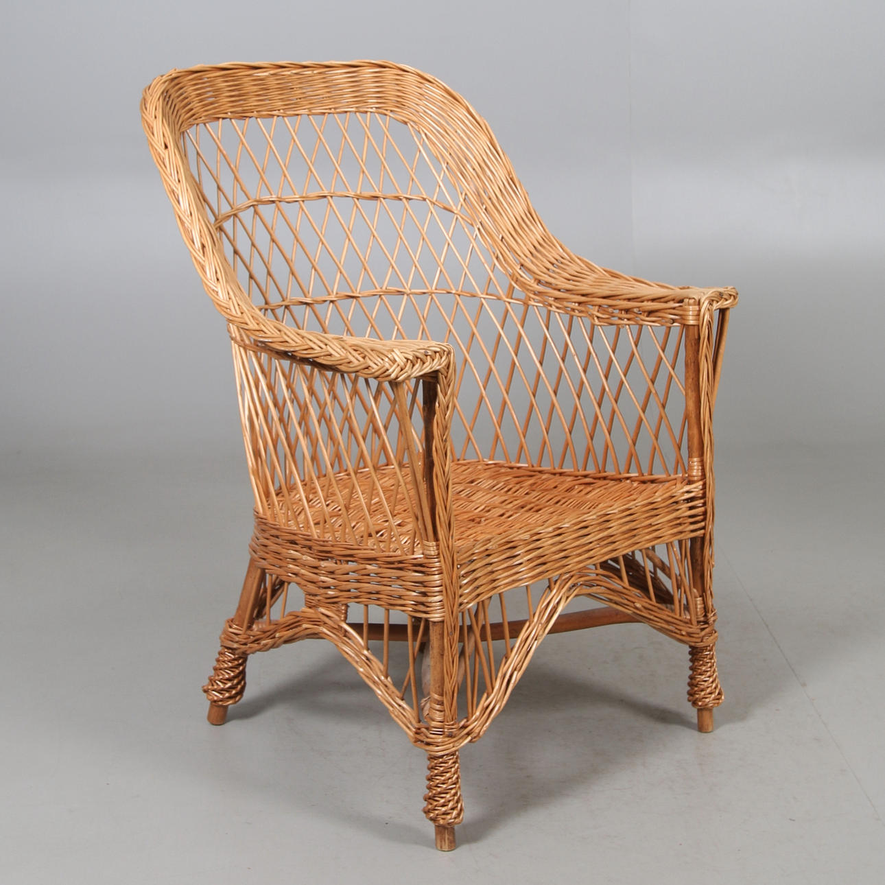 KORGSTOL, rotting, 1900-talets andra hälft.