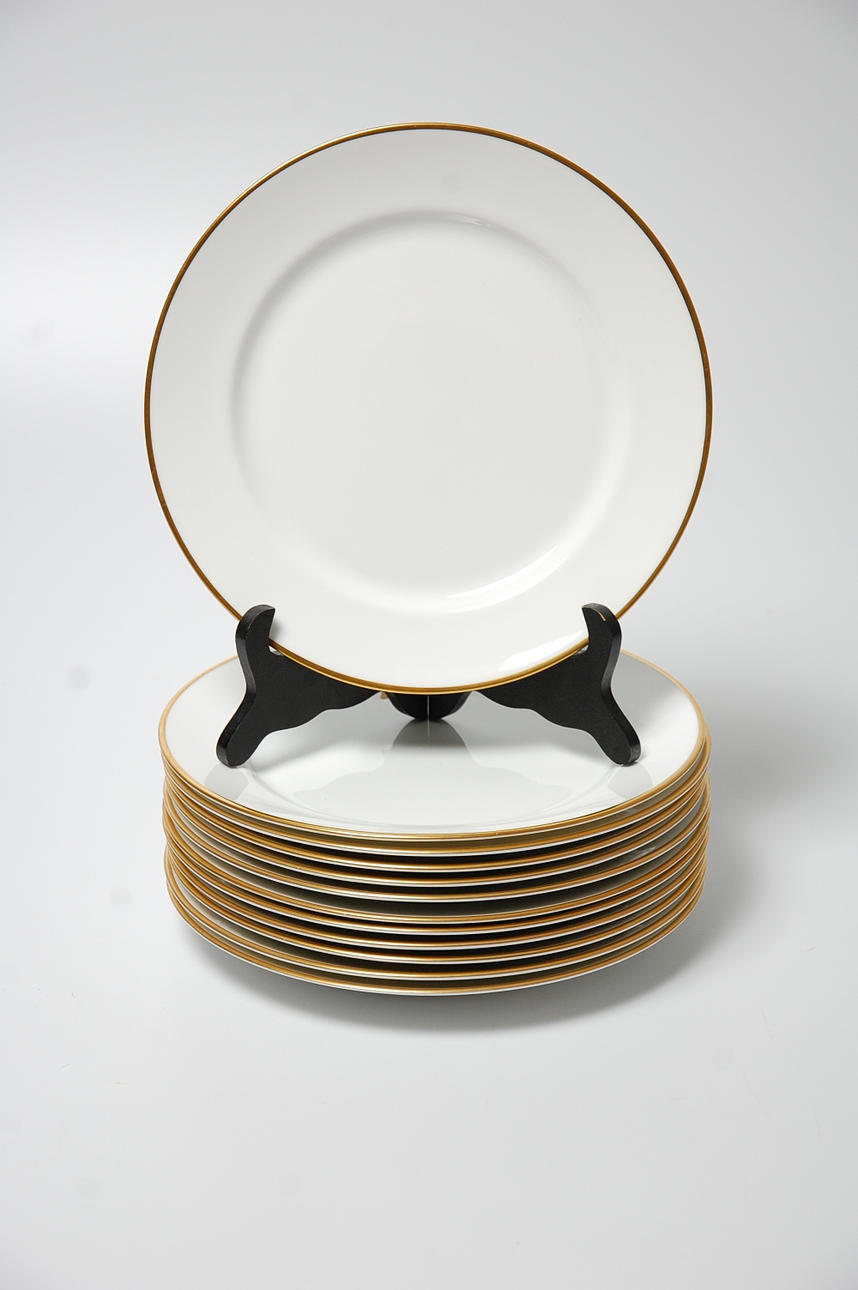 MATTALLRIKAR, 12 st, porslin, " Empire " Rörstrand.