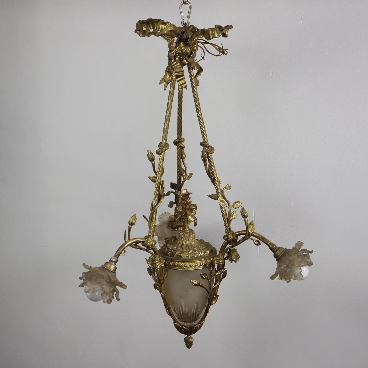 DECKENLÜSTER FRANKREICH UM 1900.