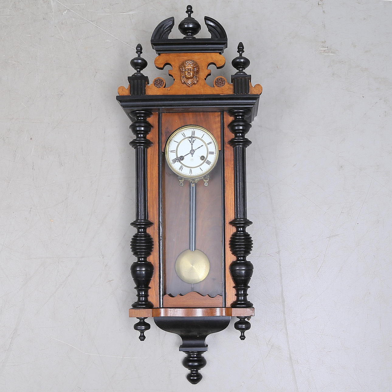 RELOJ DE PARED, Junghans, finales del siglo XIX.