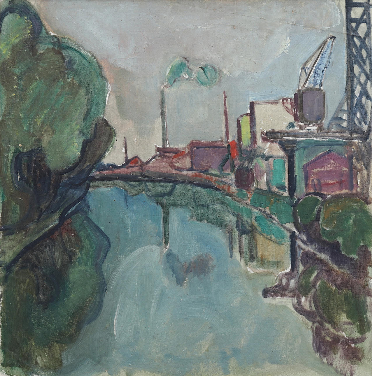 FABIAN EMOND. INDUSTRIAL LANDSCAPE.