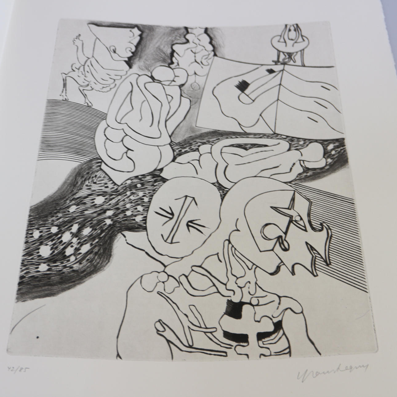 KÜNSTLERMAPPE JEAN ROBERT IPOUSTEGUY.