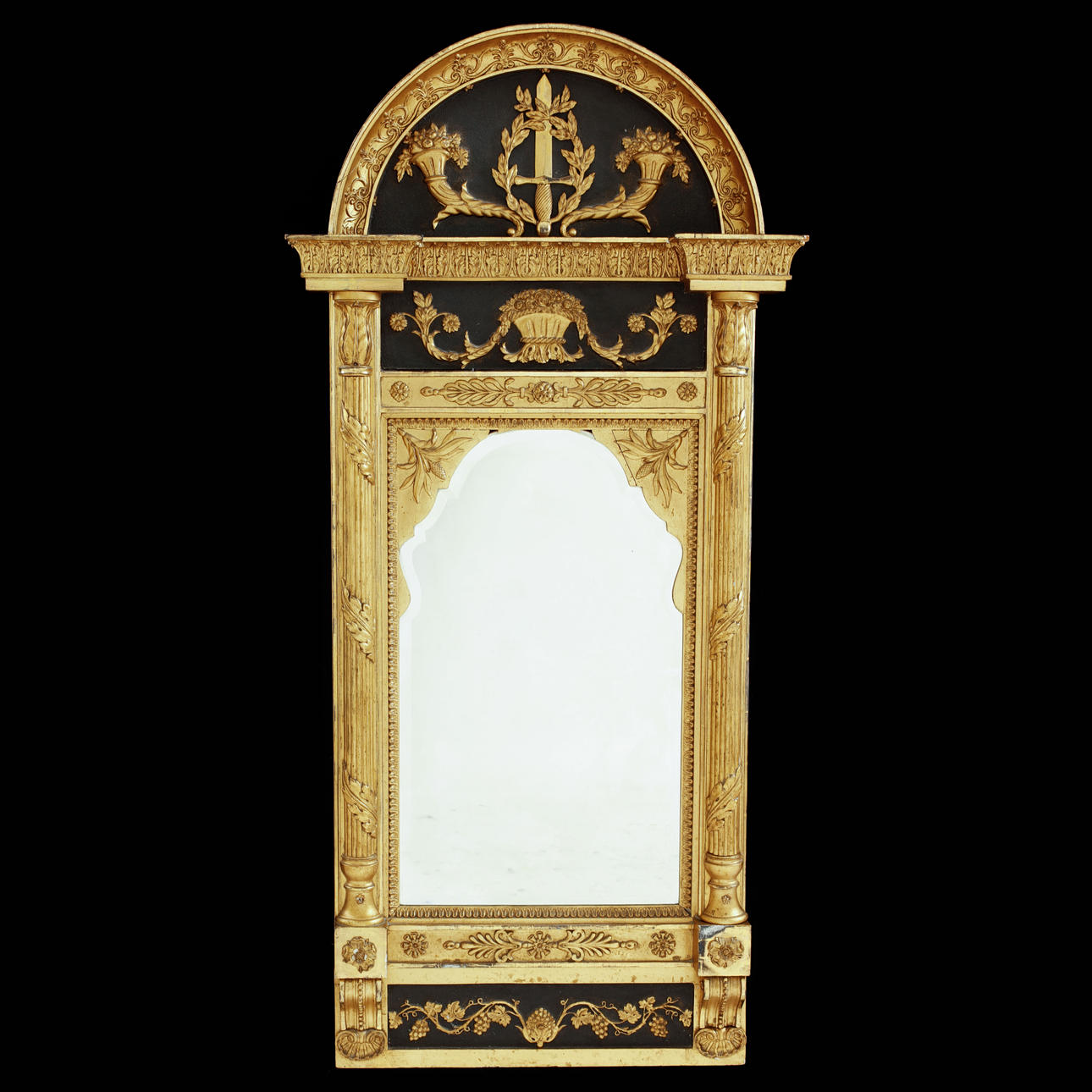 SPEGEL, empire, hallstämpel.