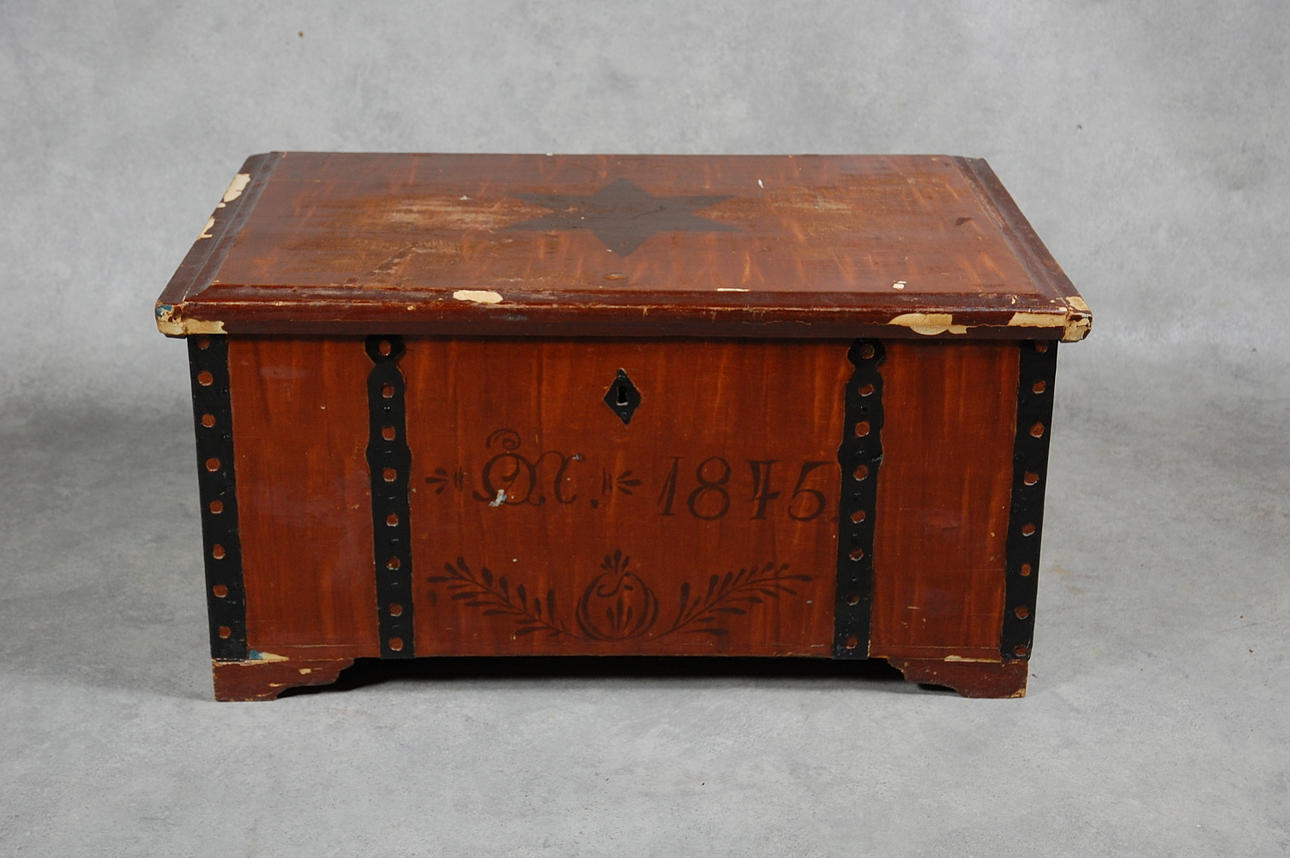 KISTA, allmoge, 1800-tal, märkt 1845.