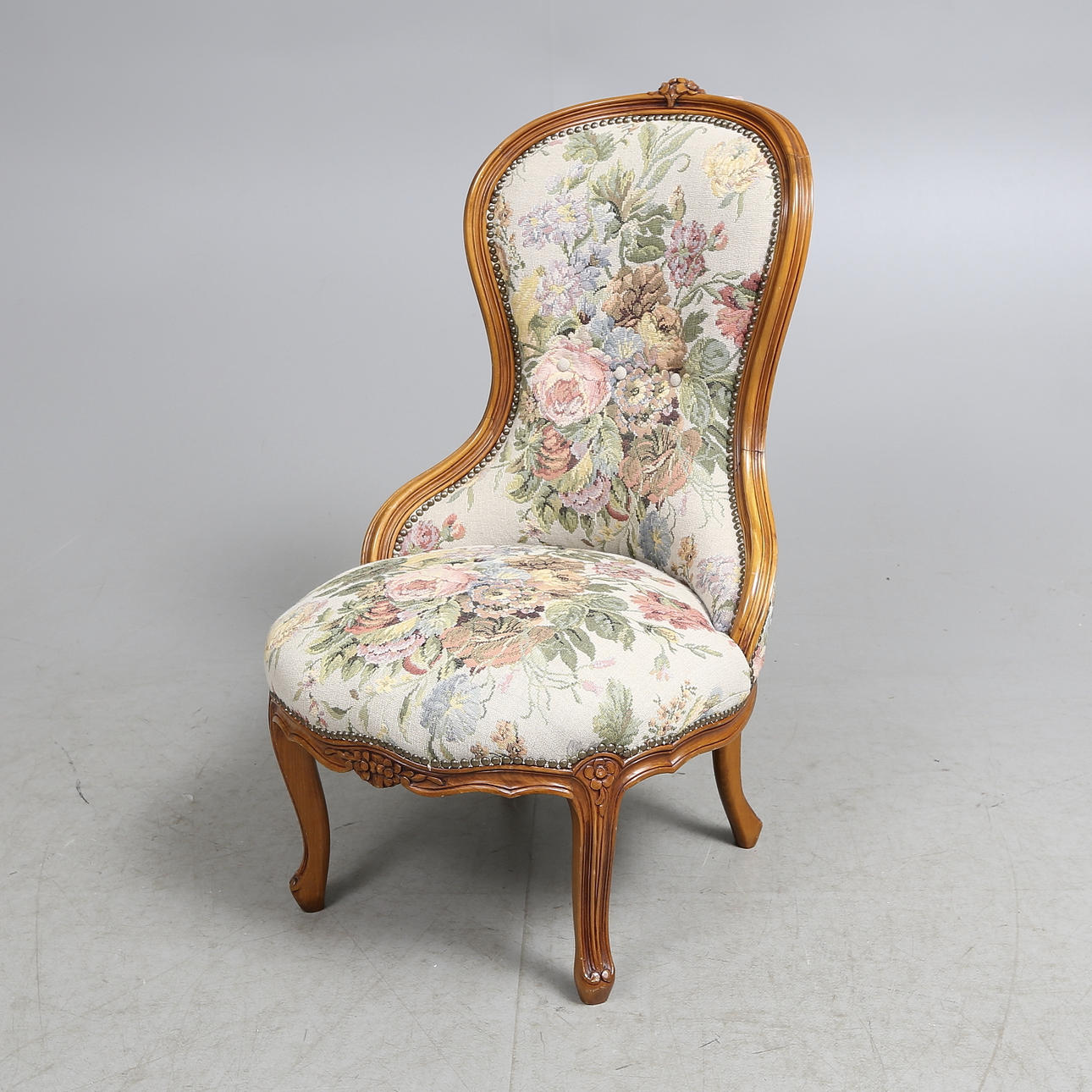 FÅTÖLJ, Emma, rokokostil, 1900-tal.