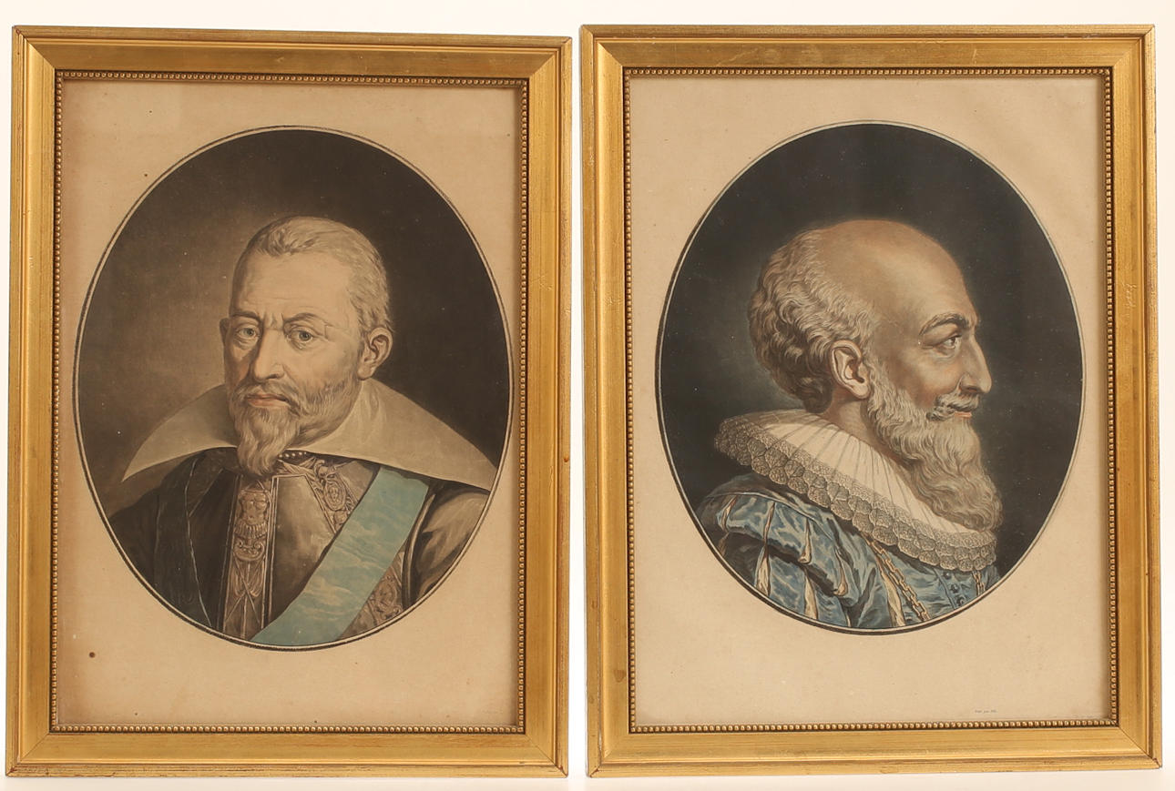 Unknown artist, test print, 2 pieces.