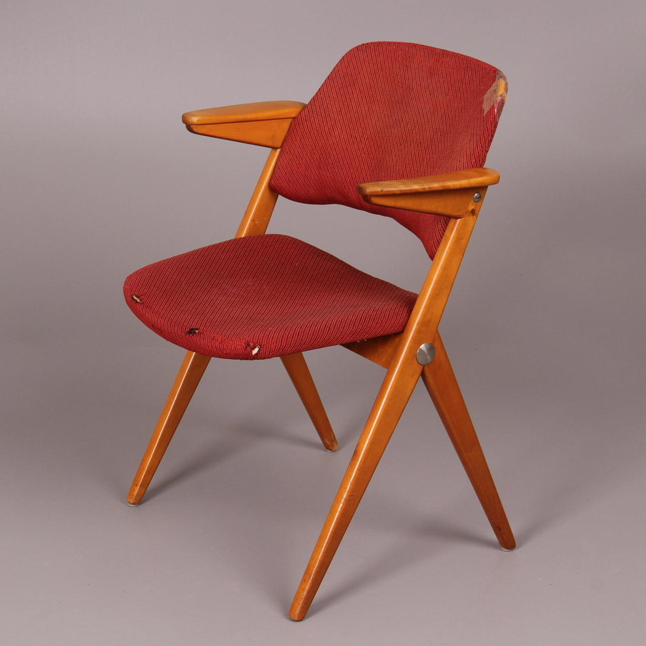 KARMSTOL, Bengt Ruda för Nordiska Kompaniets " Triva"-serie,1950-tal.