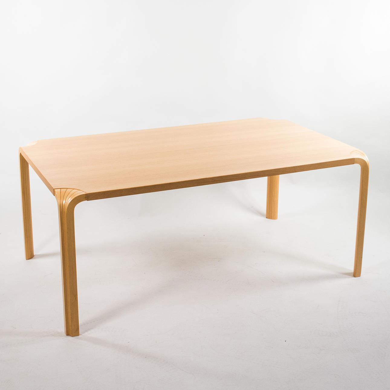ALVAR AALTO. TABLE, model MX800A, Artek, 1980s.