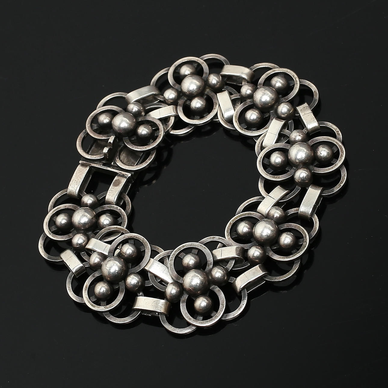 BRACELET, silver, Per Ericsson Stilsmycken, Helsingborg, 1952.
