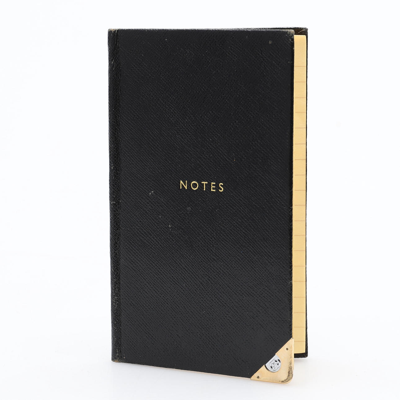 EIN KLEINES GUCCI-HARDCOVER-NOTIZBUCH.