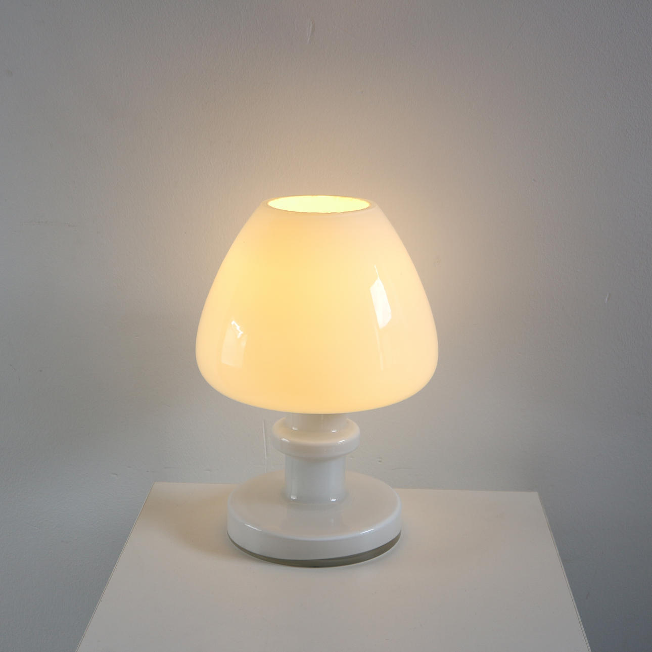 MURANO GLAS PILZ TISCHLAMPE.