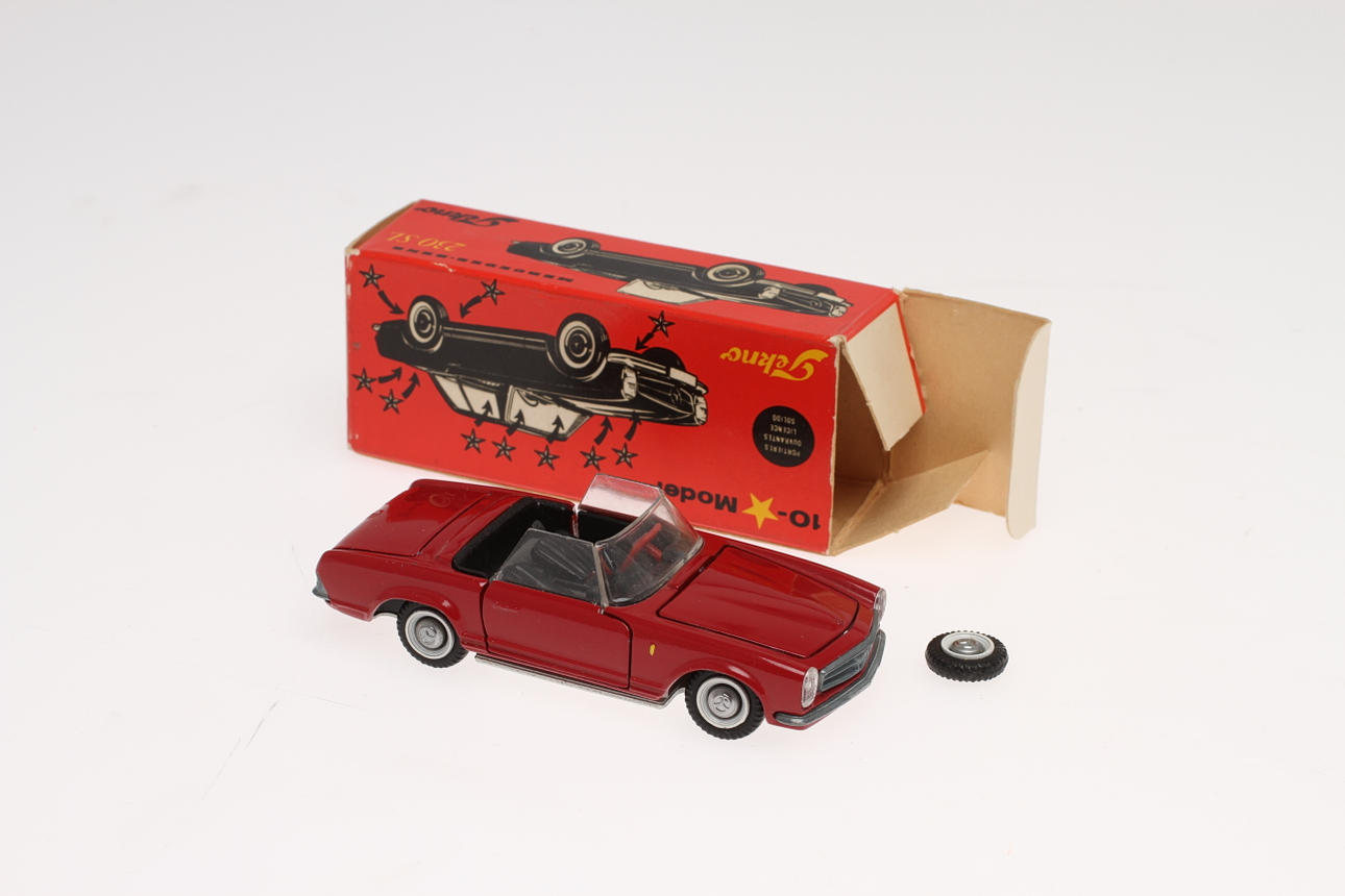 TEKNO, 928 MERCEDES BENZ 230 SL i originalkartong.