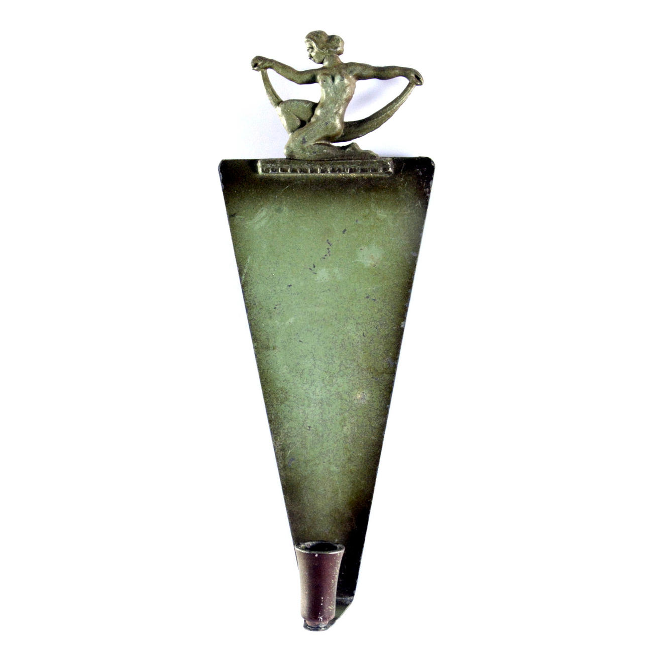 LAMPE, metal, art deco.