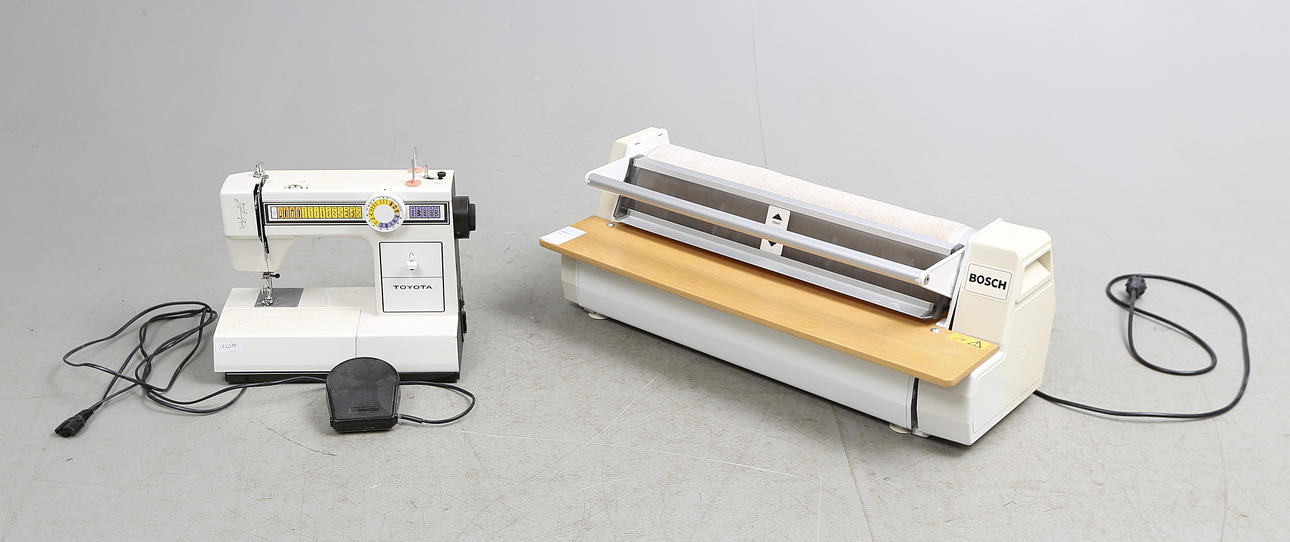 MANGEL och SYMASKIN.