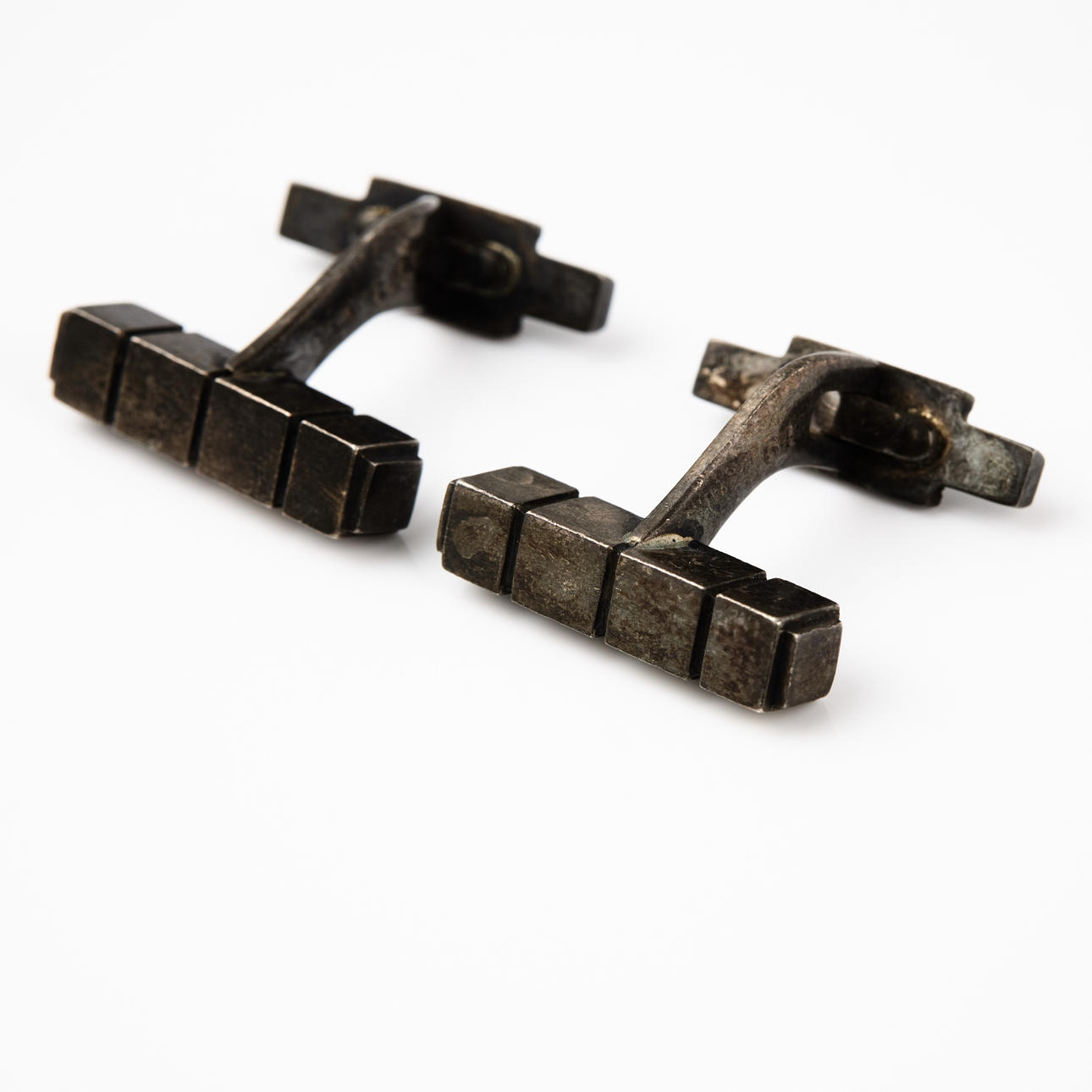 GEORG JENSEN Manchetknapper, 1 par, Sterling Sølv, Design nr. 64.