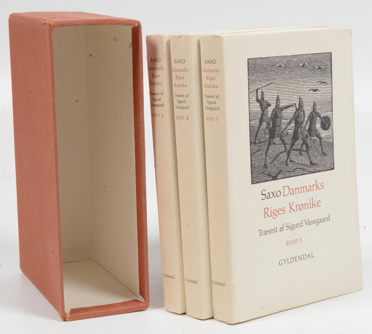 Saxo Grammaticus. Danmarks Riges Krønike 1-3.