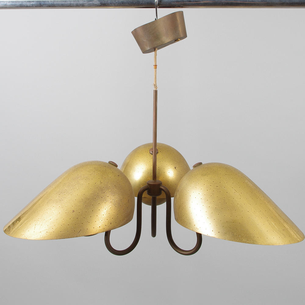 TAKARMATUR, 3-armad, mässing, 1950/60-tal.