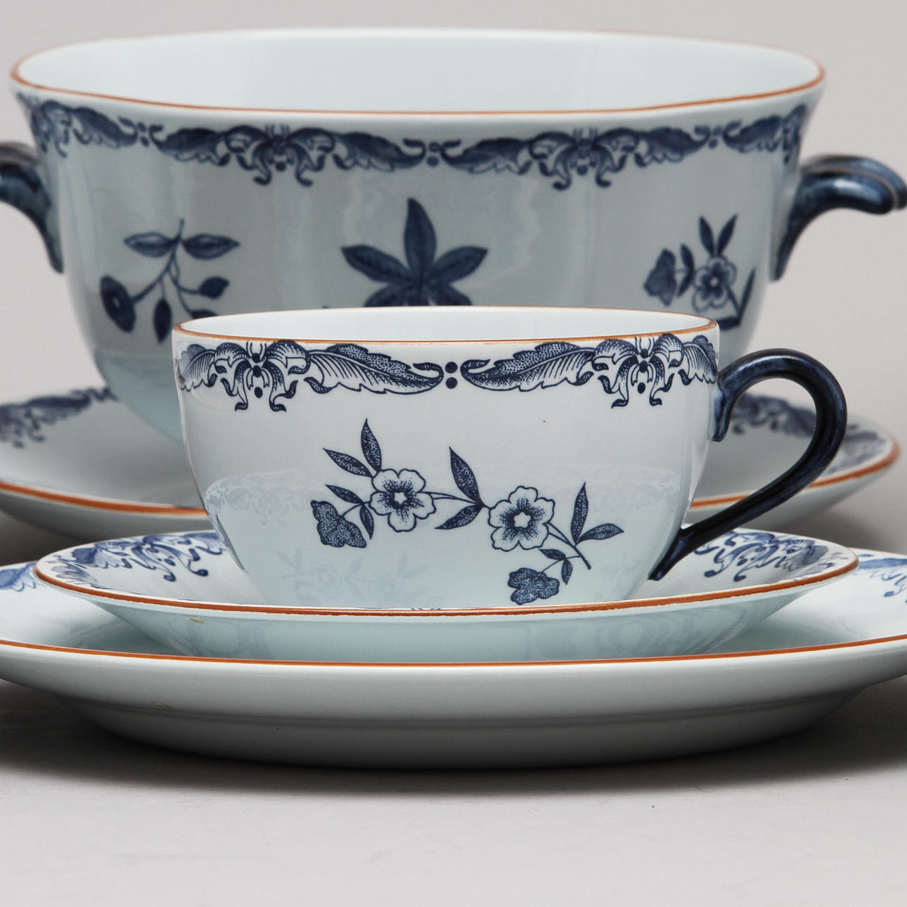 SERVIS, 48 delar, "Ostindia", Rörstrand.