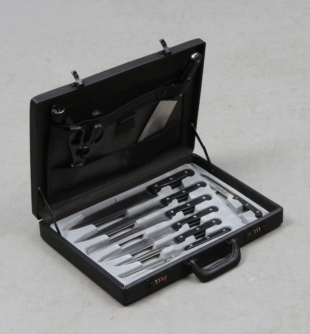 KNIVSET, 11 delar, Koch, Solingen.