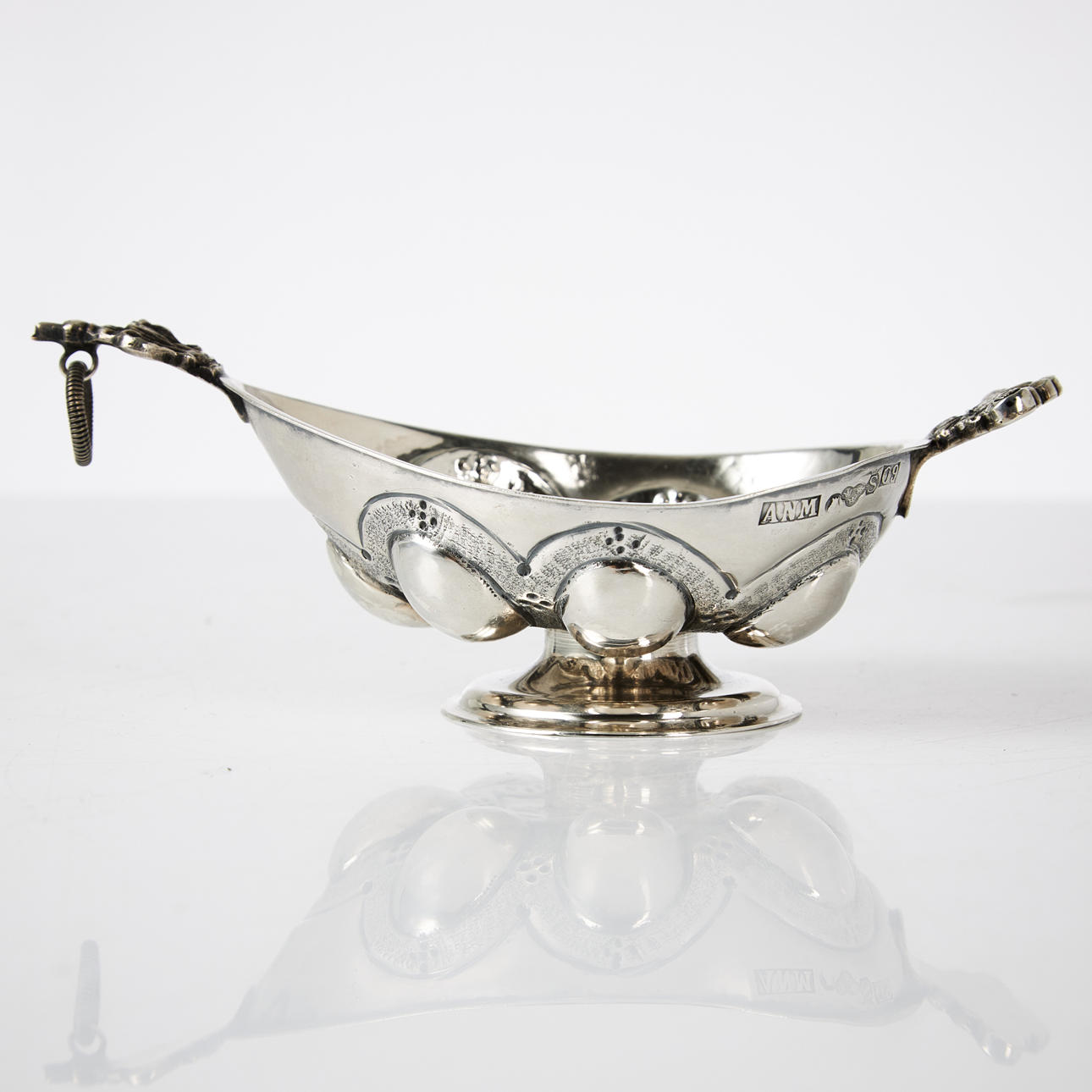 KÅSA, silver, N Mattsson 1964, ring handle.