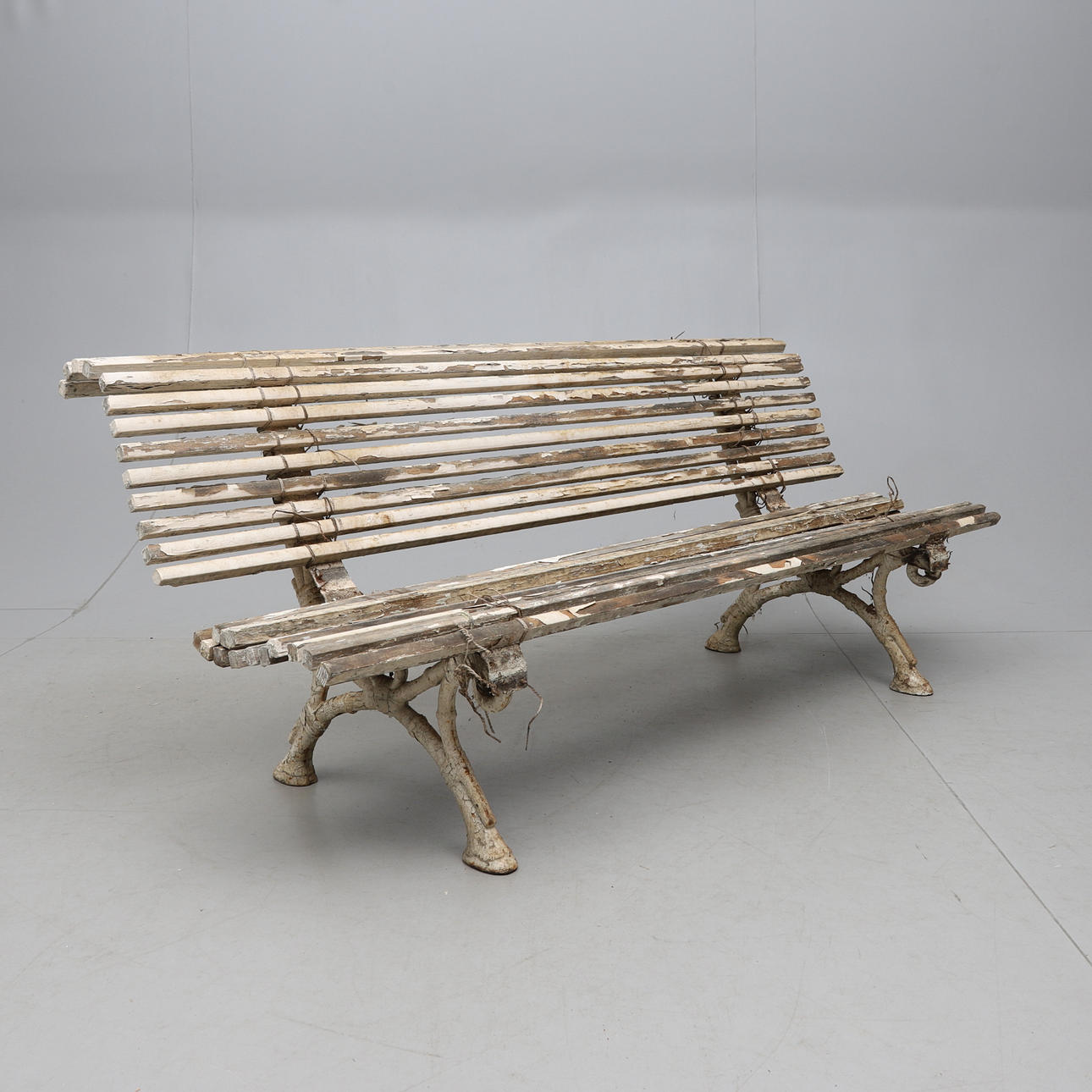 SOFÁ PARK, hierro fundido, década de 1900.