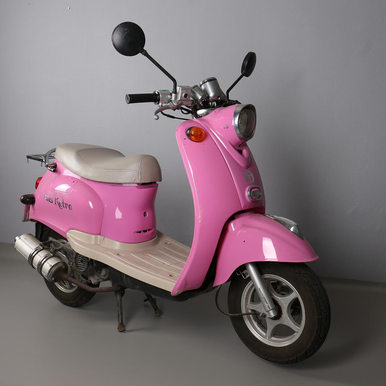 VESPA, "EU-moped", Rosa.