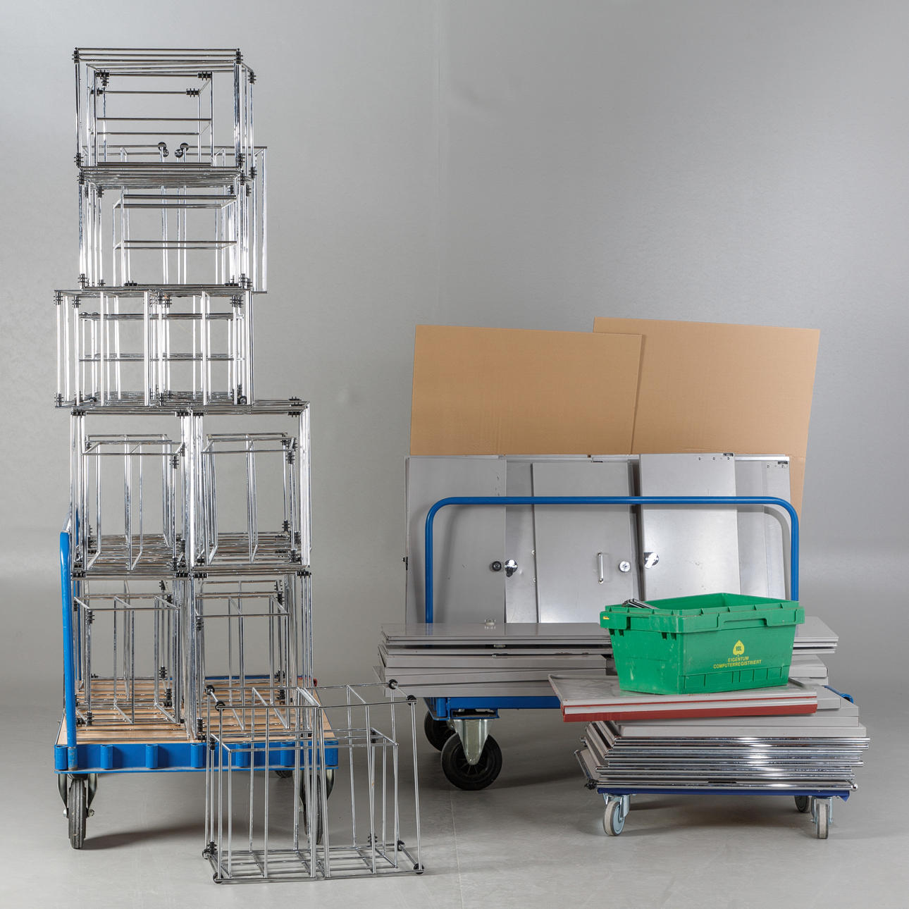 USM Haller, Konvolut, Ersatzteile.