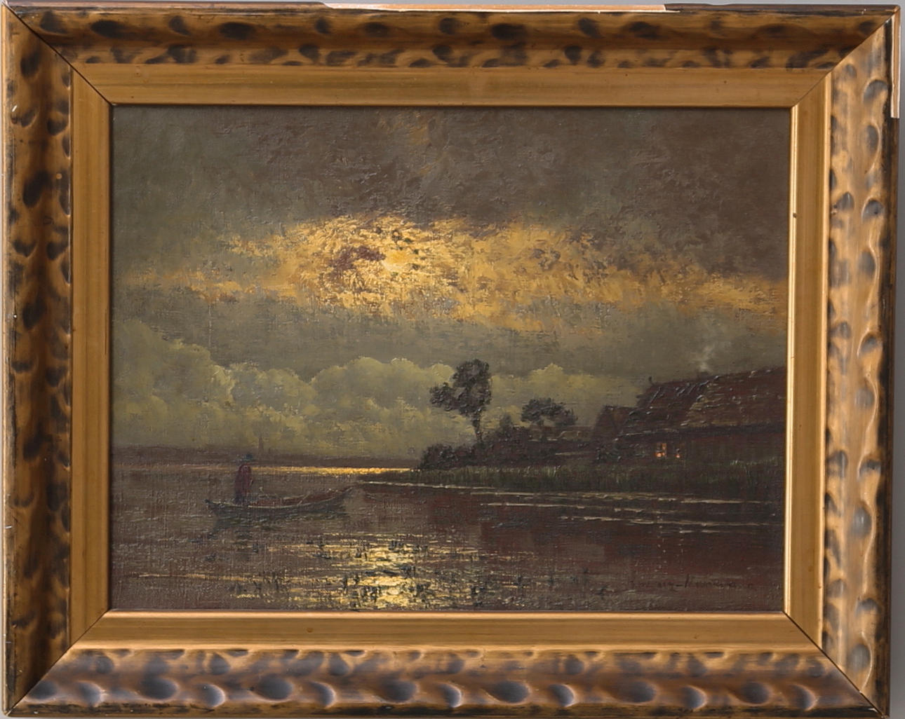 ERNST LORENZ-MUROWANA. TILLSKRIVEN. Olja på duk, signerad, 1800-tal.