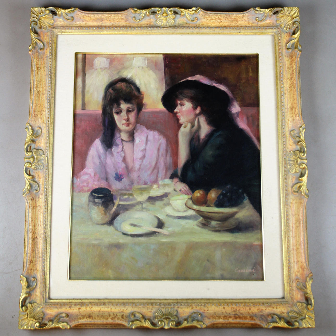 OIL ON CANVAS, signed Cassini.