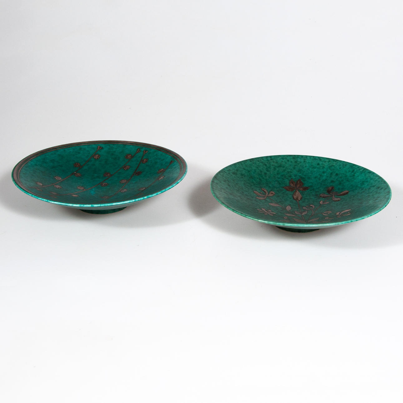 WILHELM KÅGE. Til Gustavsberg "Argenta", underkop, 2 stk.