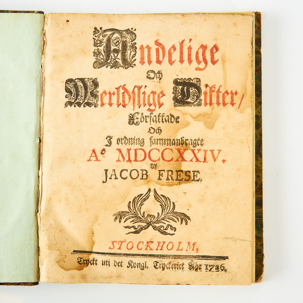 Several works by Jacob Frese 3 vol.