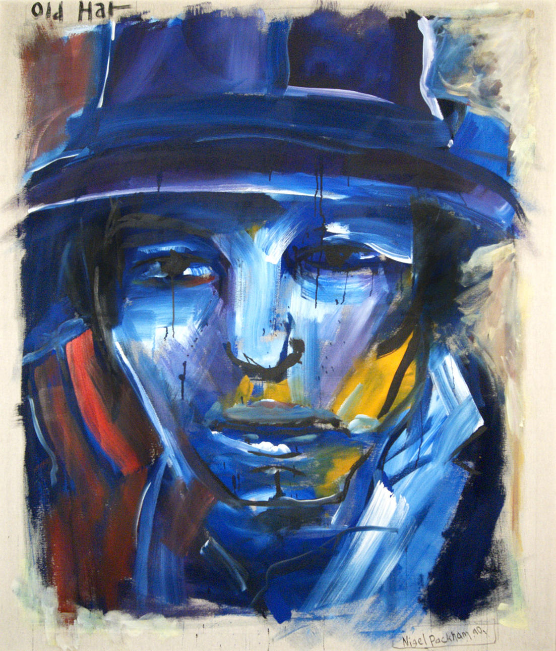 NIGEL PACKHAM. ”Gammal hatt”, 1990.