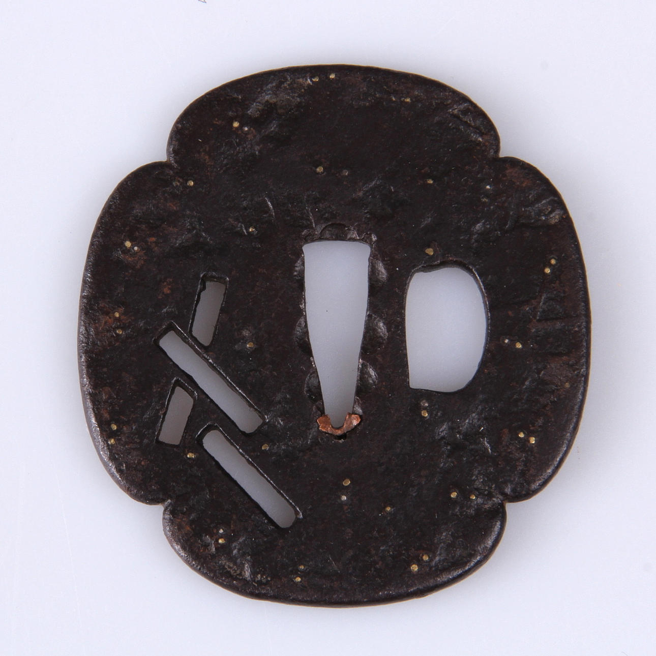 TSUBA, järn, Japan.